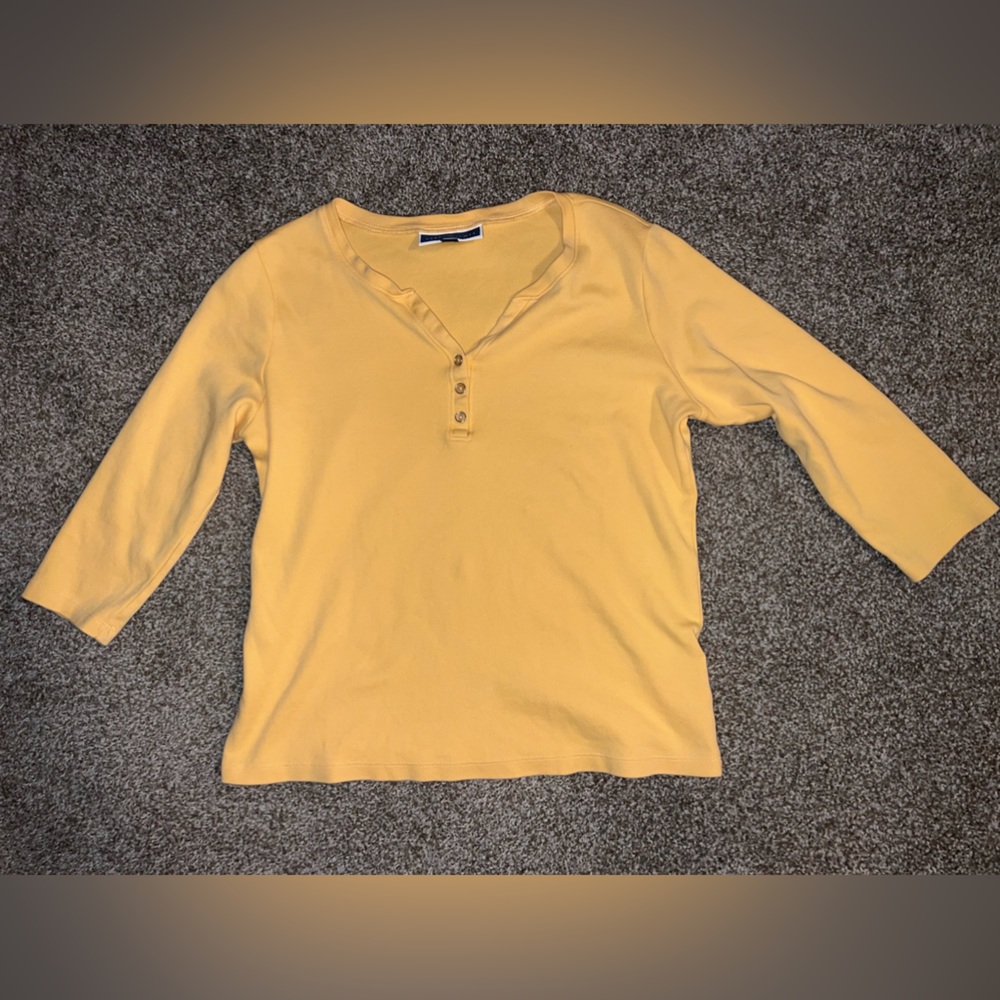 Karen Scott 3/4 Long Sleeve